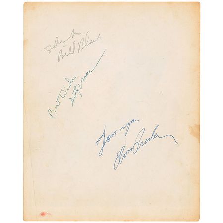 Lot #789 Elvis Presley: Early publicity photo of ?The King? - Image 1