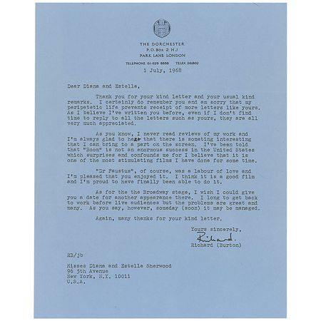 Lot #1059 Richard Burton - Image 1