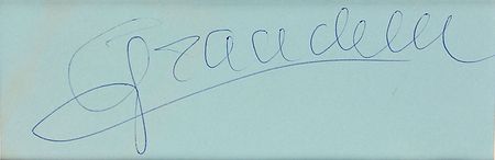 Lot #1361 Grace Kelly Signature - Image 2