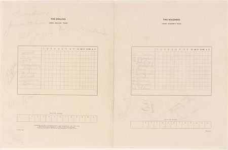 Lot #1393 National Baseball Hall of Fame Signed Program - Image 3