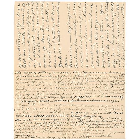 Lot #165 Varina Davis: Mourning the loss of her husband and children the ?First Lady of the Confederacy? finds solace in Tennyson - Image 1