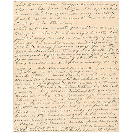 Lot #165 Varina Davis: Mourning the loss of her husband and children the ?First Lady of the Confederacy? finds solace in Tennyson - Image 3