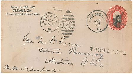 Lot #45 Rutherford B. Hayes Handwritten Letter Signed - Image 2