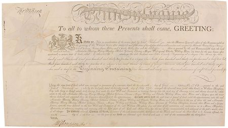 Lot #172 Declaration of Independence: Thomas McKean Signed Document - Image 1