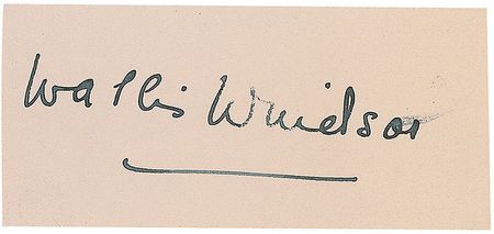 Lot #367 Duke and Duchess of Windsor Signatures - Image 2