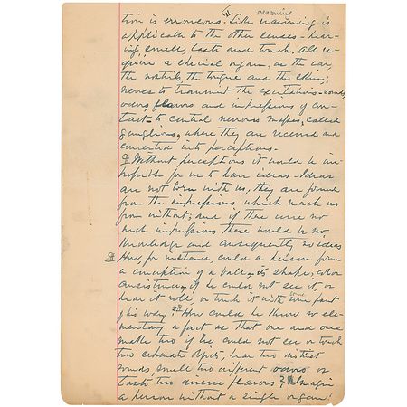 Lot #219 William A. Hammond: Scarce manuscript from America’s first neurologist - Image 2