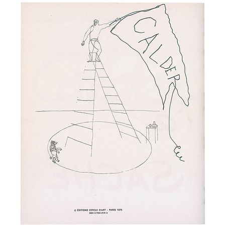 Lot #549 Alexander Calder Book - Image 1