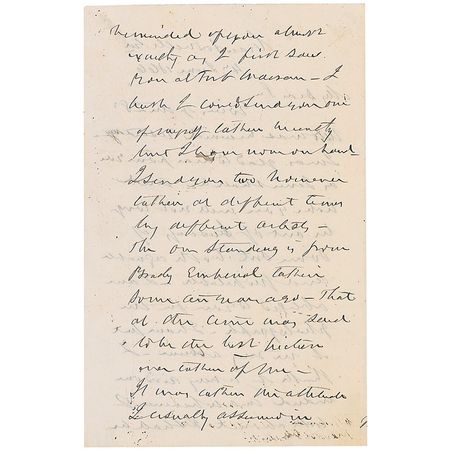 Lot #338 Alexander Stephens: “The one standing is from Brady Imperial taken some ten years ago—that at the time was said to be the best picture ever taken of me—it was taken in the attitude I usually assumed in addressing the House” - Image 2