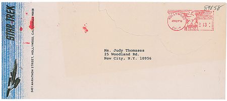 Lot #1125 Star Trek: Gene Roddenberry: While in final negotiations for the first Star Trek film, its creator complains “the studio keeps insisting that we…forgive and forget anything they may owe us from bad bookkeeping” - Image 2