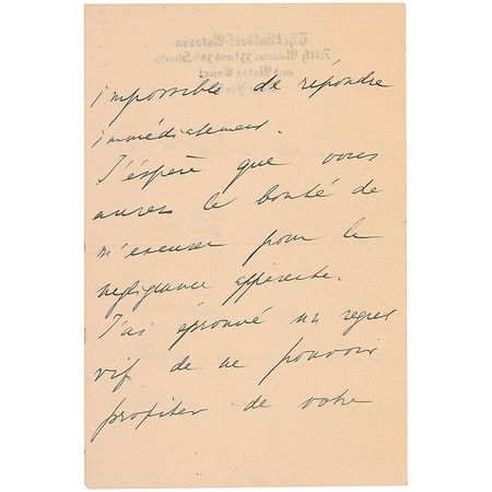 Lot #350 Nikola Tesla: The only Tesla handwritten letter we have ever offered, penned shortly before moving to his Colorado Springs Experimental Station - Image 2