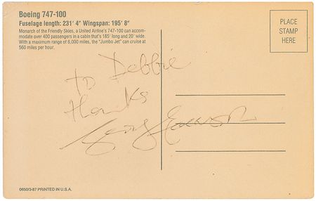 Lot #768 Beatles: George Harrison Postcard - Image 1