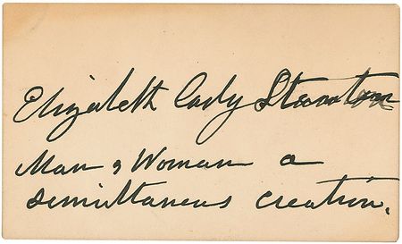 Lot #334 Elizabeth Cady Stanton - Image 2