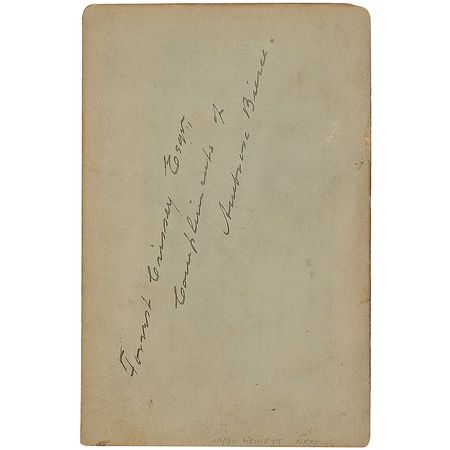 Lot #542 Ambrose Bierce: Disappeared without a trace - Image 2