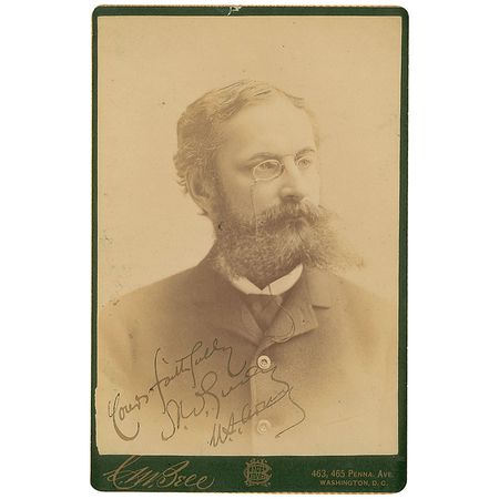 Lot #419 Adolphus W. Greely: Prolific arctic explorer and Medal of Honor recipient - Image 1