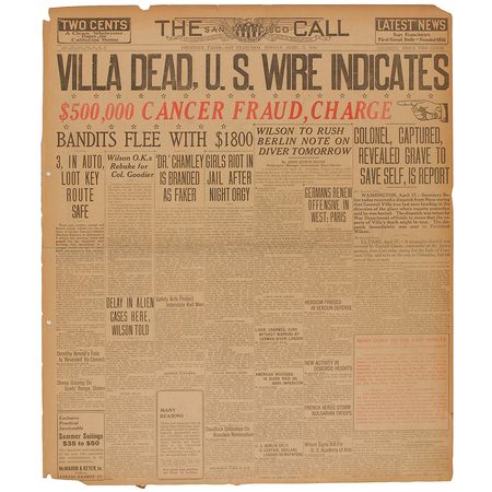 Lot #18 Francisco ‘Pancho’ Villa - Image 6