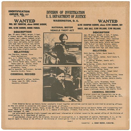 Lot #79 Bonnie and Clyde Broadside - Image 2