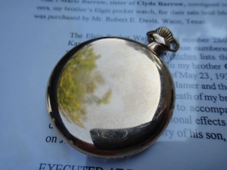 Lot #27 Clyde Barrow Pocket Watch - Image 13