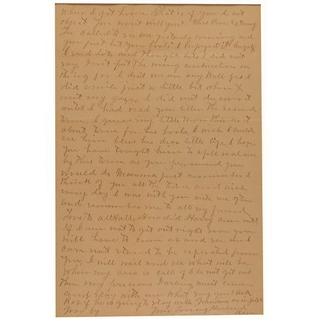 Lot #17 Frank James Letter - Image 2