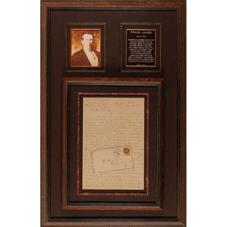 Lot #17 Frank James Letter - Image 3