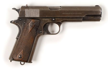 Lot #38  Clyde Barrow 1911 Army Colt .45 Pistol - Image 2