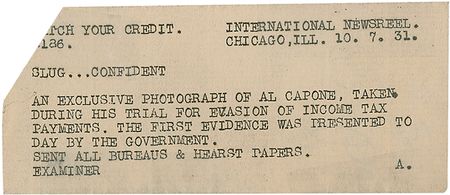 Lot #107 Al Capone Original 1930 Photos - Image 7