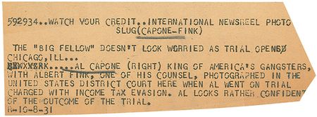 Lot #107 Al Capone Original 1930 Photos - Image 8