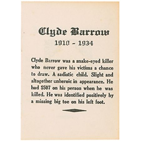 Lot #77 Bonnie and Clyde 1968 Miniature Book - Image 1