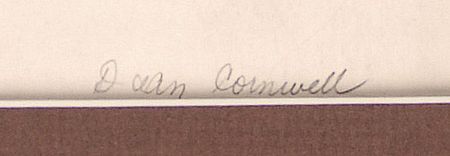 Lot #21  Dean Cornwell: The Last Job - Image 9