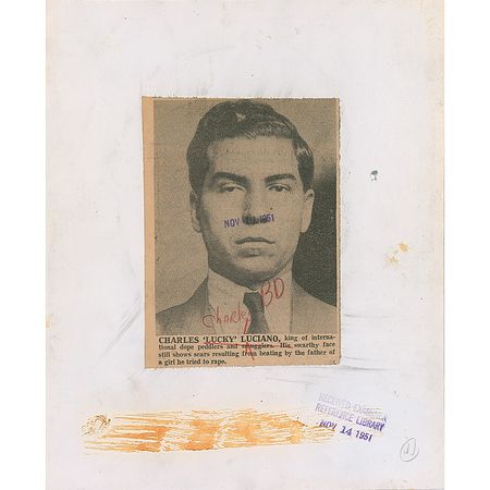 Lot #114 Lucky Luciano Photo - Image 2