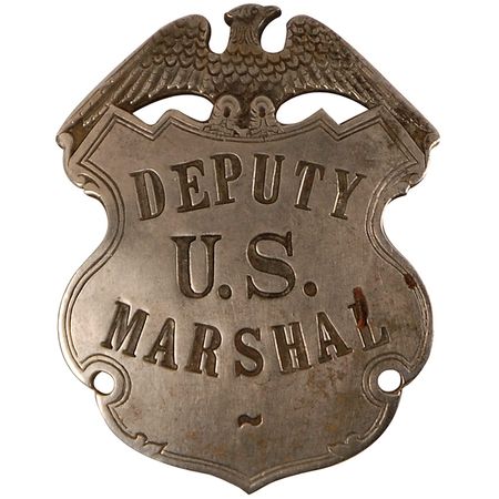 Lot #9 Pat Garrett Deputy US Marshal Badge, Derringer, and Coin Purse  - Image 2
