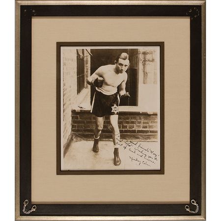 Lot #129 Mickey Cohen Signed Photo - Image 2