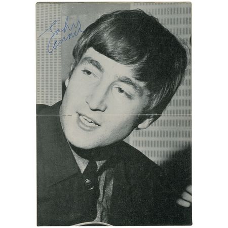 Lot #829 Beatles: Early Beatles 1963 fanzine signed after a concert in Blackpool, England - Image 4