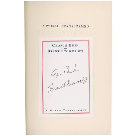 Lot #10 George Bush Book