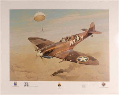 Lot #497 World War II Aviation Prints - Image 2