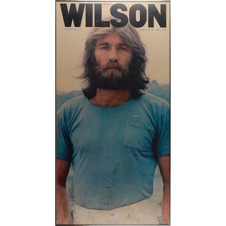 Lot #991 Beach Boys: Dennis Wilson: Poster for his critcally-acclaimed Pacific Ocean Blue - Image 1
