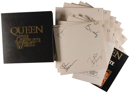 Lot #865 Queen: Quintessential Queen boxed set?one of only 600 signed?with just about the finest signatures we have seen on this limited edition release - Image 1
