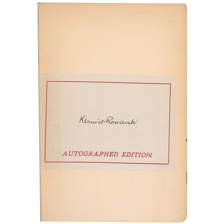 Lot #353 Kermit Roosevelt Book - Image 1