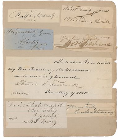 Lot #378 U S Constitution: John Langdon Signature - Image 3
