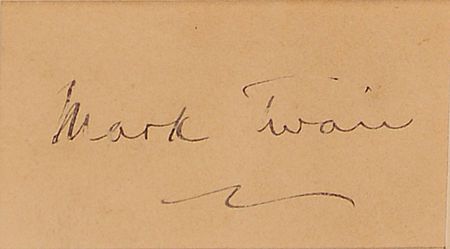 Lot #602 Samuel L. Clemens Signature - Image 2