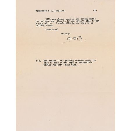 Lot #178 Richard E. Byrd - Image 2