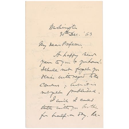 Lot #361 Charles Sumner: Sumner asks about England?s shortcomings - Image 1