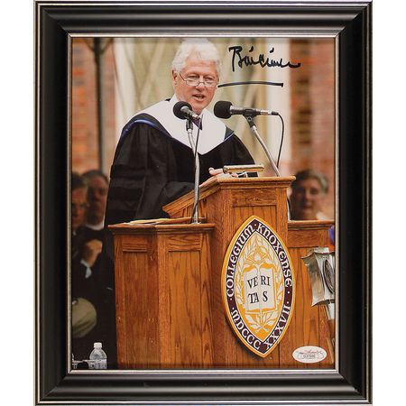 Lot #23 Bill Clinton Signed Photograph