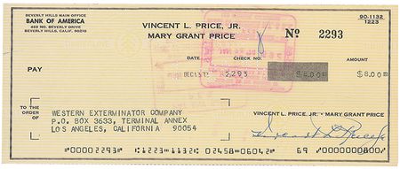 Lot #1356 Vincent Price Group Lot - Image 1