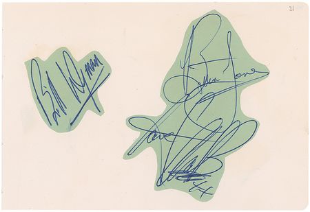 Lot #871 Rolling Stones Signatures - Image 2