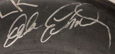 Lot #1459 Dale Earnhardt Racing Tire - Image 2