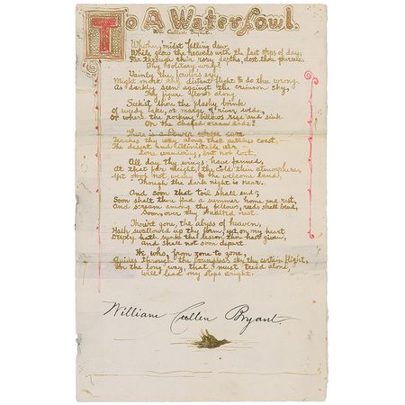 Lot #587 William Cullen Bryant Group Lot - Image 1