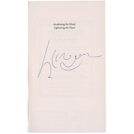 Lot #196 Dalai Lama Book - Image 1