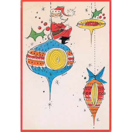 Lot #867 Queen: Queen sends wishes for a Merry Christmas and happy New Year - Image 1