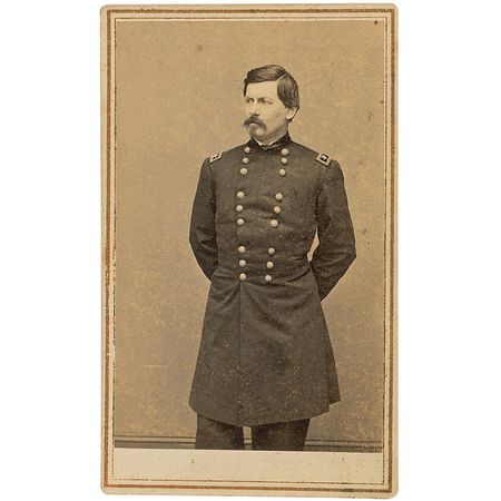 Lot #327 Allan Pinkerton: Pinkerton signs a McClellan CDV for a pioneering chief engineer - Image 2