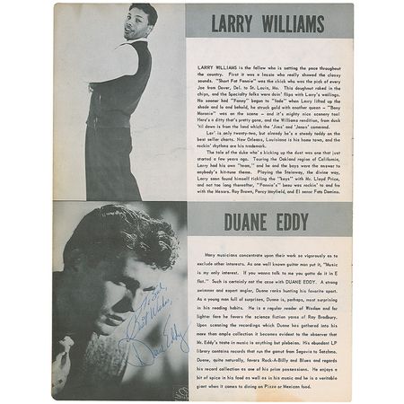Lot #852 Alan Freed’s Big Beat Program - Image 4